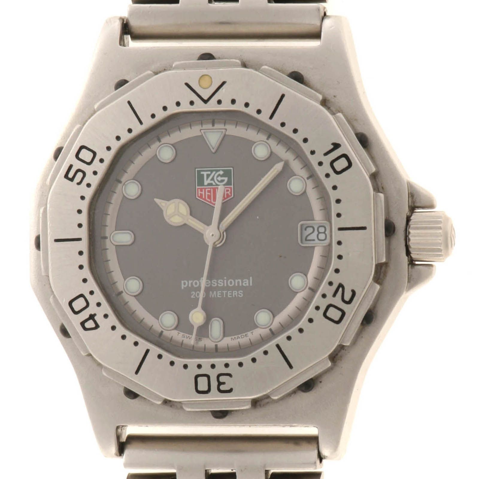 TAG HEUER タグホイヤー プロフェッショナル 3000シリーズ　【205】 932.213 腕時計 ステンレススチール グレー ユニセックス【中古】
