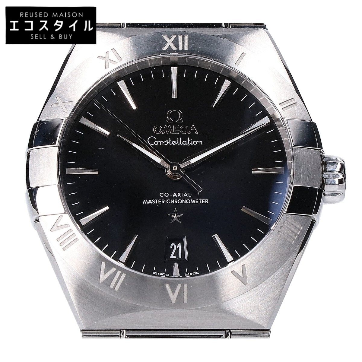 OMEGA　オメガ　新品同様 131.10.39.20.01.001 ブラック文字盤 コンステレーション 自動巻き