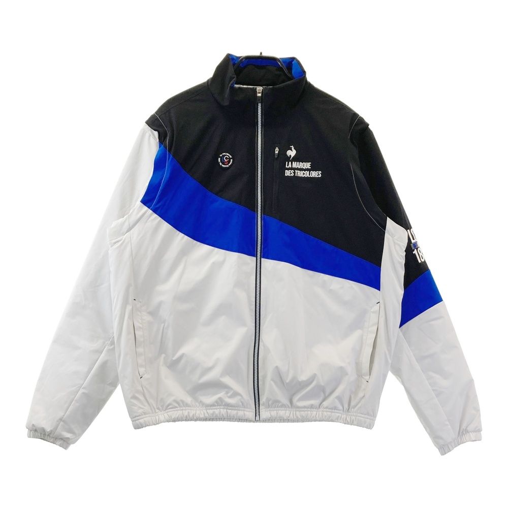 サイズ：3L LE COQ GOLF ルコックゴルフ 2024年モデル 2WAY 長袖中綿ジャケット グレー系 [240101700886] ゴルフウェア メンズ ストスト