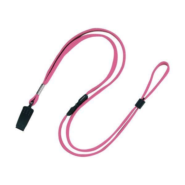 ds-(まとめ) オープン工業 ループクリップ クリップ式桃 NB-29-PK 1パック（10本） 〔×10セット〕