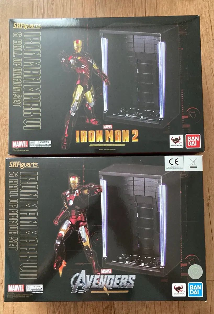 shf アイアンマン ホールOFアマー マーク6&7