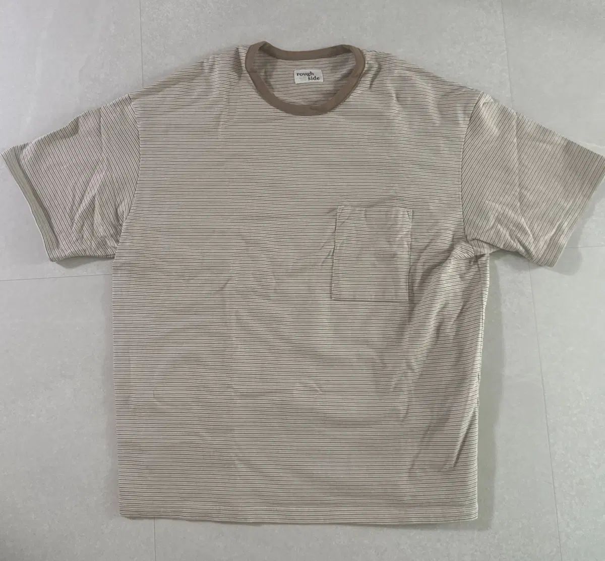 ROUGH SIDE ストライプ 半袖Tシャツ 2種