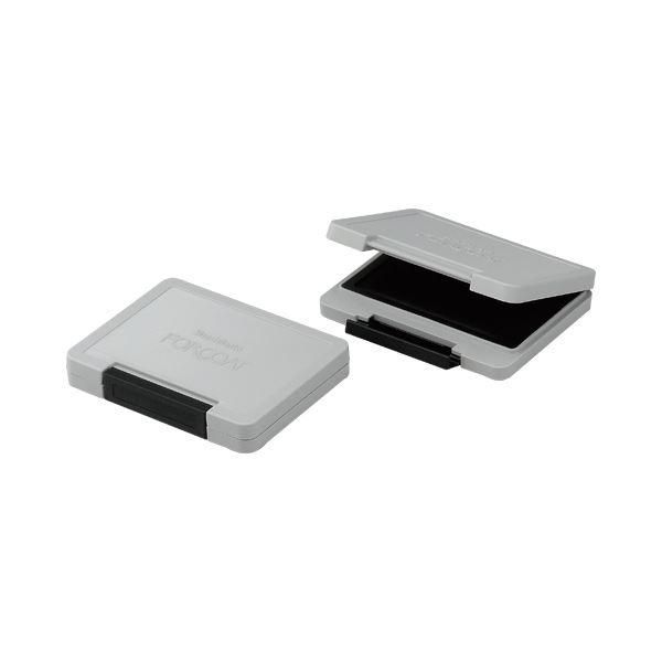 ds-シヤチハタ フォアコートスタンプ台 中形 黒 〔×10セット〕 12,993円