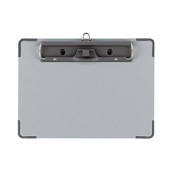 ds-(まとめ) コクヨ 用箋挟B(クロス貼り) B6ヨコグレー ヨハ-22N 1セット(10枚) 〔×10セット〕