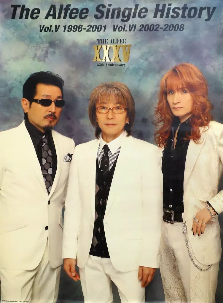 THE ALFEE Single History ポスター THE ALFEE Single History ポスター THE ALFEE Single History