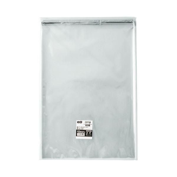ds-(まとめ) TANOSEE OPP袋 フタ・テープ付B3用 380×530+40mm 1パック（100枚） 〔×10セット〕 21,480円
