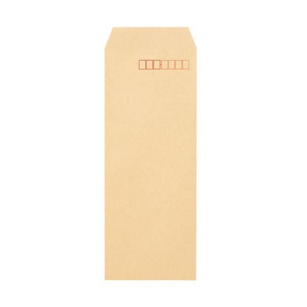 ds-TANOSEE クラフト封筒 テープ付 70g 長4 〒枠あり 1000枚入 〔×10セット〕