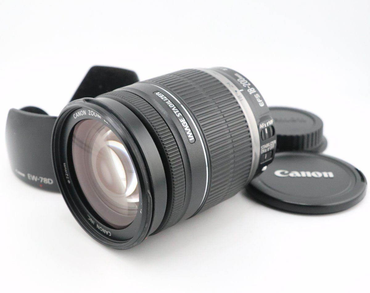 ★美品★キヤノン CANON EF-S 18-200mm F3.5-5.6 IS★　I0877＃5533 11,840円