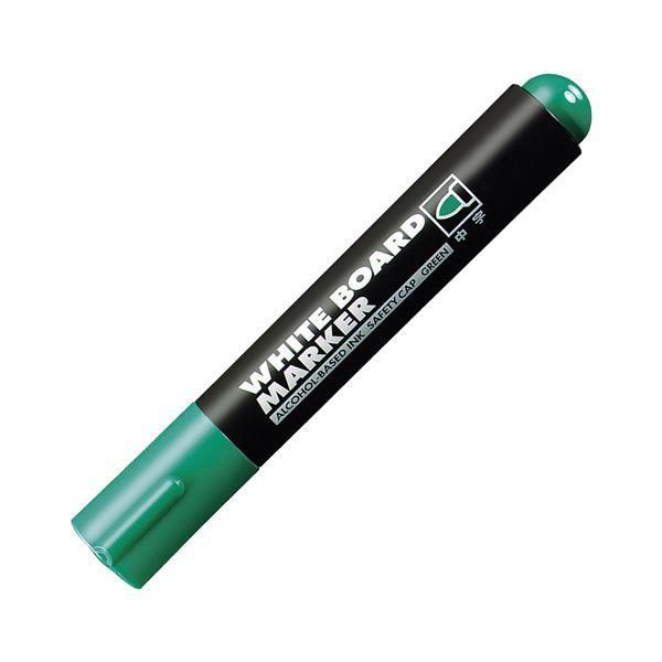 ds-(まとめ) コクヨ ホワイトボード用マーカーペン 中字 緑 業務用パック PM-B102NG 1箱(10本) 〔×10セット〕