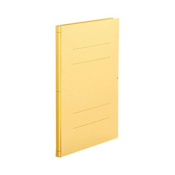 ds-(まとめ) TANOSEE 背幅伸縮フラットファイル A4タテ 1000枚収容 背幅13～113mm 黄 1セット（10冊） 〔×5セット〕 14,645円