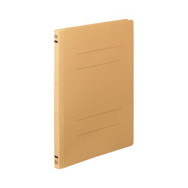ds-(まとめ) TANOSEE フラットファイルE A4タテ 150枚収容 背幅18mm イエロー 1セット（100冊：10冊×10パック） 〔×5セット〕