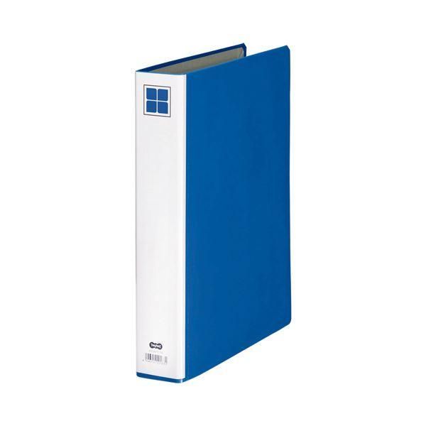 ds-(まとめ) TANOSEE 片開きパイプ式ファイルE A4タテ 300枚収容 背幅56mm 青 1セット（10冊） 〔×5セット〕 29,252円