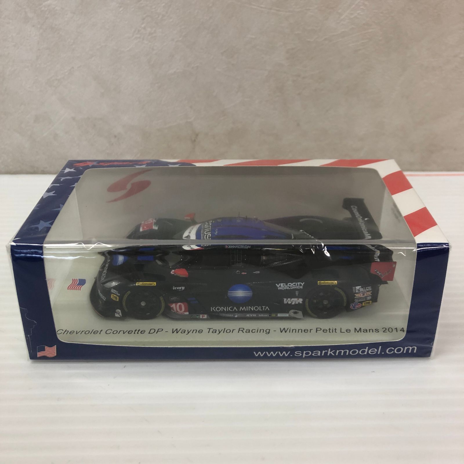 ★スパーク 1/43 Chevrolet Corvette DP No.10 Wayne Taylor Racing Winner Petit Le Mans 2014【US152】 未開封品 smsmini098490