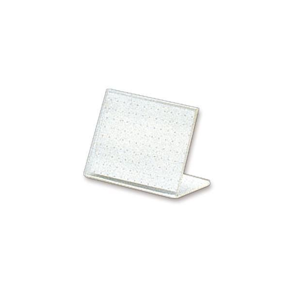 ds-(まとめ) ライオン事務器 カード立L型（再生PET樹脂製） W65×H45mm L-65K 1セット（20個） 〔×5セット〕 17,125円