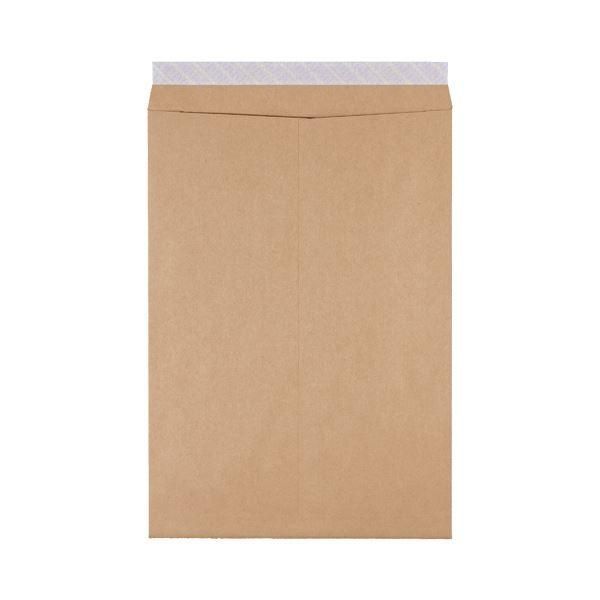 ds-(まとめ）ピース 発送用封筒スーパークラフトテープ付 角1 100g／m2 業務用パック 736-00 1箱（500枚）〔×3セット〕