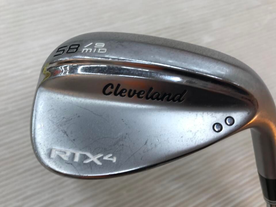 クリーブランド　RTX-4 ツアーサテン　58度　NSプロ MODUS 3 TOUR 120　Sフレックス　ウェッジ　中古　ゴルフドゥ！成田美郷台店【最短即日発送】