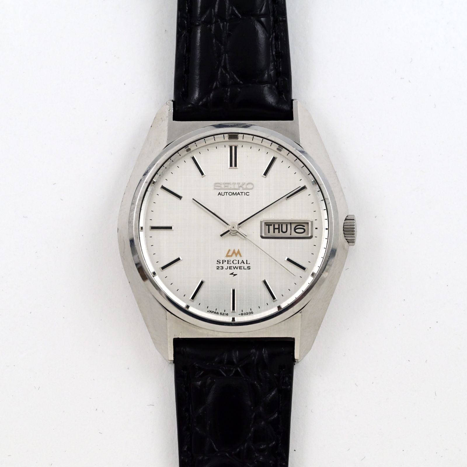 【SEIKO】 セイコー 1976年製造 ロードマチック スペシャル 52LM LORDMATIC SPECIAL hi-beat 自動巻 automatic 5216-8020 OH済