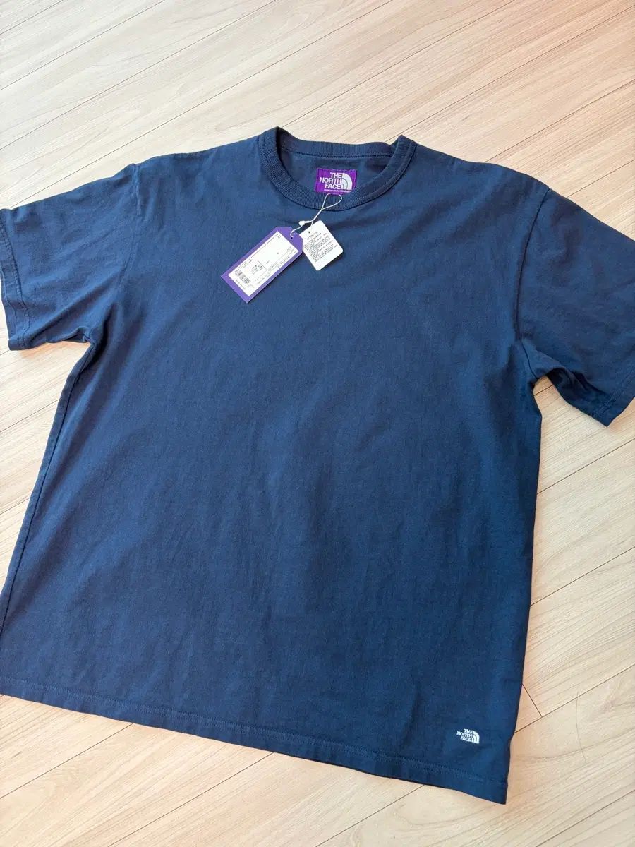 THE NORTH FACE ザノースフェイス パープルラベル Tシャツ ネイビー