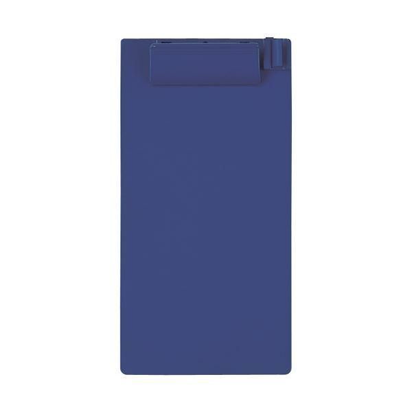 ds-(まとめ）セキセイ クリップボード 伝票サイズタテ SSS-2059P-15ネイビーブルー 1セット(20枚)〔×3セット〕