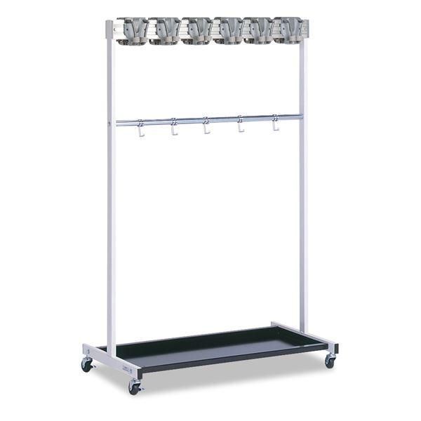 ds-コアラモップハンガー 清掃用品収納 A型 12本掛け 幅93×奥行50.5×高さ138.3cm 掃除用品 生活雑貨 お掃除用品