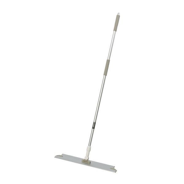 ds-FXライトブレードハンドル モップ 本体のみ 頭サイズ 幅60cm 軽量 アルミ柄 ソフトグリップ ホワイト 掃除用品 生活雑貨