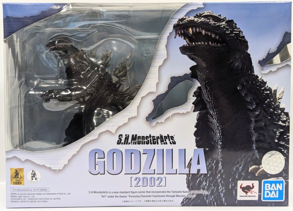 BANDAI SPIRITS S.H.MonsterArts ゴジラ (2002) BANDAI SPIRITS版 バンスピ