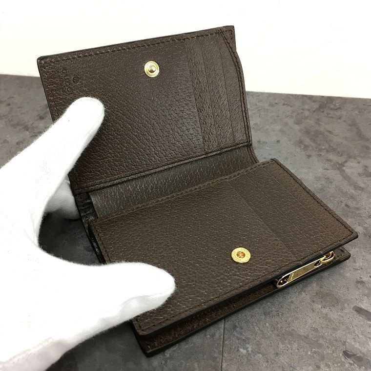 未使用品 GUCCI コンパクトウォレット 813296 オフィディア GGスプリーム 箱付き 607 未使用品 GUCCI コンパクトウォレット 813296 オフィディア GGスプリーム 箱付き 607