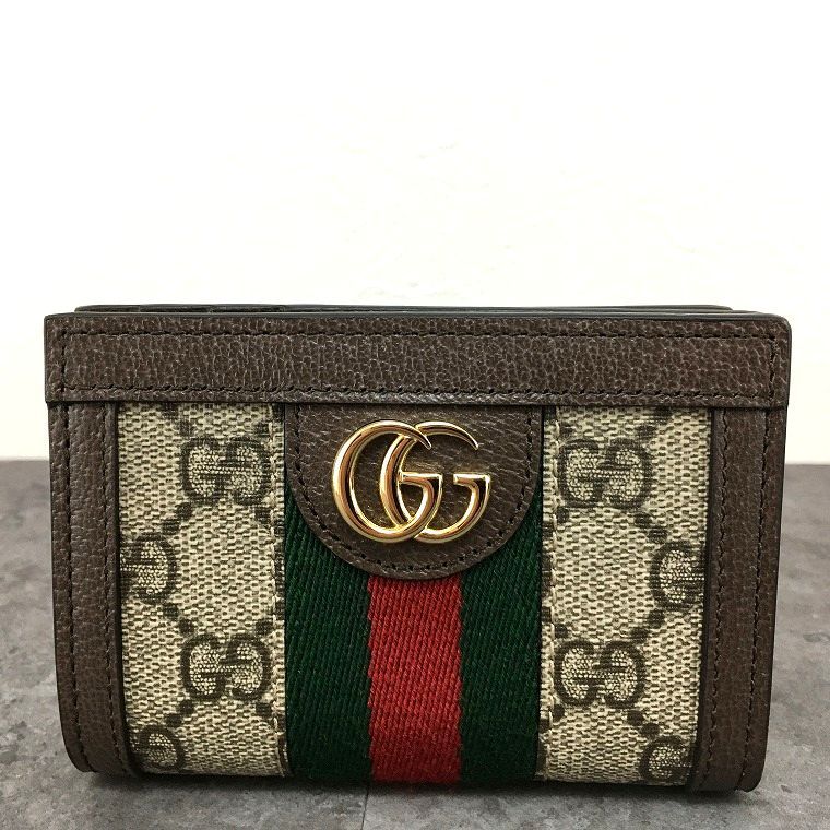 未使用品 GUCCI コンパクトウォレット 813296 オフィディア GGスプリーム 箱付き 607 未使用品 GUCCI コンパクトウォレット 813296 オフィディア GGスプリーム 箱付き 607