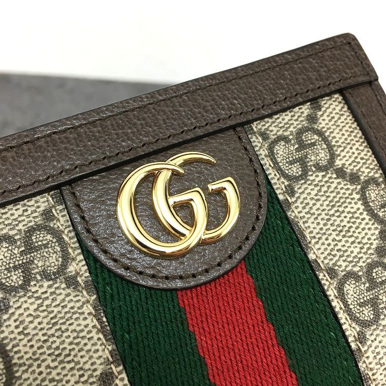 未使用品 GUCCI コンパクトウォレット 813296 オフィディア GGスプリーム 箱付き 607 未使用品 GUCCI コンパクトウォレット 813296 オフィディア GGスプリーム 箱付き 607