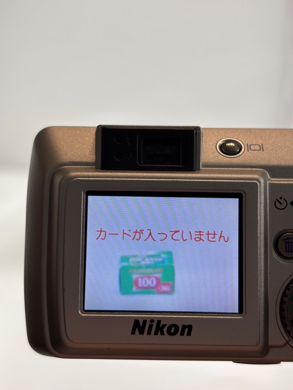 2217【美品、動作確認済み】 Nikon COOLPIX 3700 シルバー ニコン