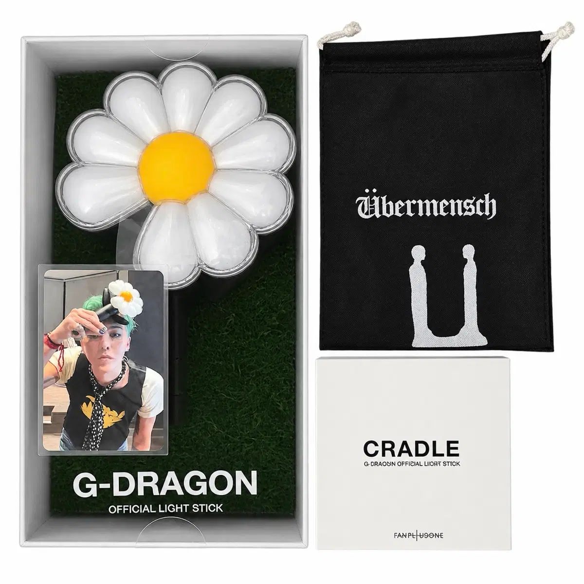 (未開封) G-DRAGON（ジードラゴン） ペンライト + クレードル + ダストバッグ（特典含む） 10,615円