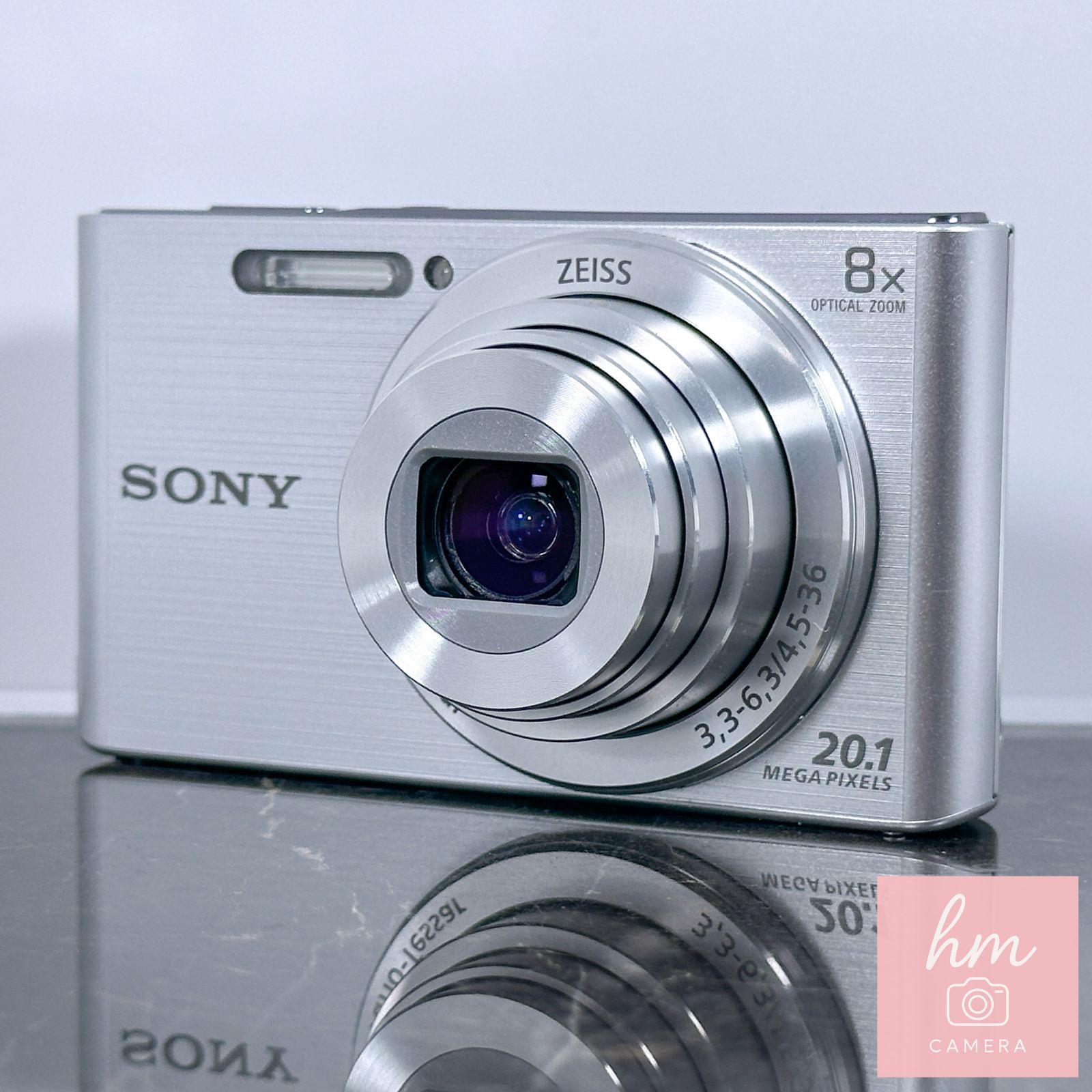 美品】SONY Cyber-shot DSC-W830 シルバー 2010万画素 光学8倍ズーム