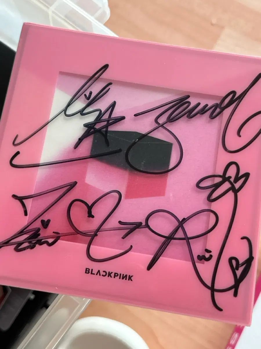 BLACKPINK サイン入り アルバム