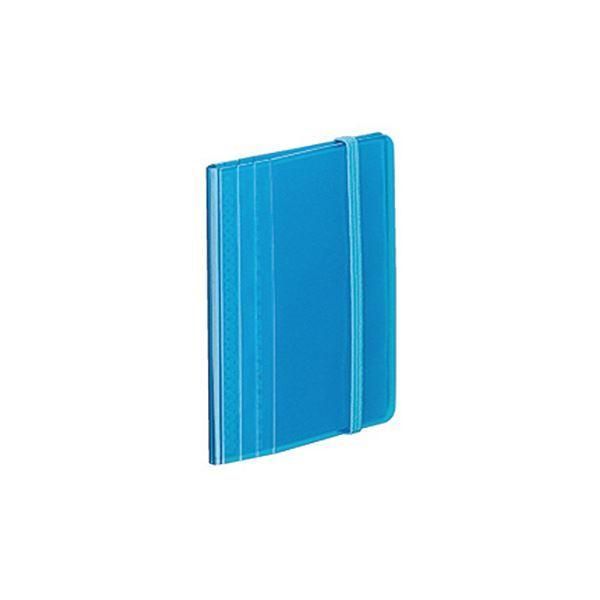 ds-コクヨ カードホルダー（ノビータ）（固定式 ミニタイプ）60名（最大120名）タテ入れ ライトブルー メイ-N1212LB 1セット（10冊）