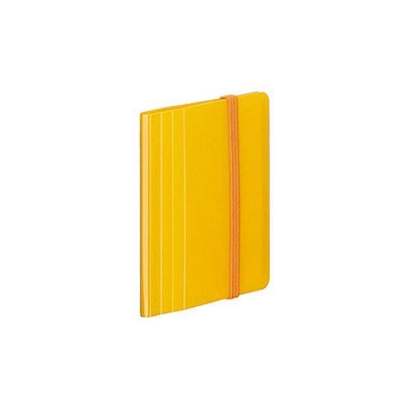ds-コクヨ カードホルダー（ノビータ）（固定式 ミニタイプ）60名（最大120名）タテ入れ 黄 メイ-N1212Y 1セット（10冊）