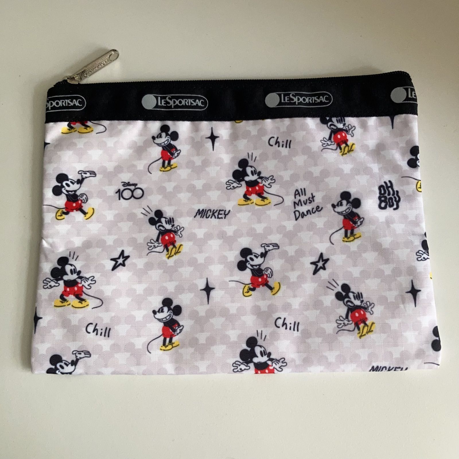 レスポートサック ディズニーミッキー ショルダーバッグ ポーチ付き 