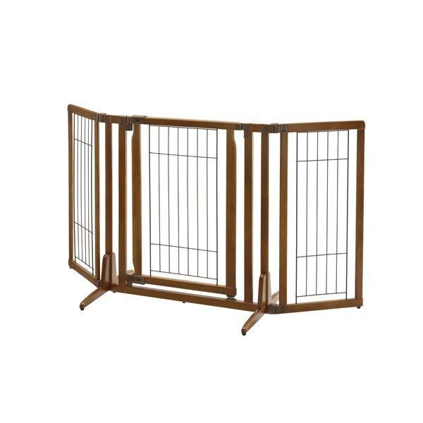 ds-木製おくだけドア付ペットゲートH レギュラー (ペット用品)