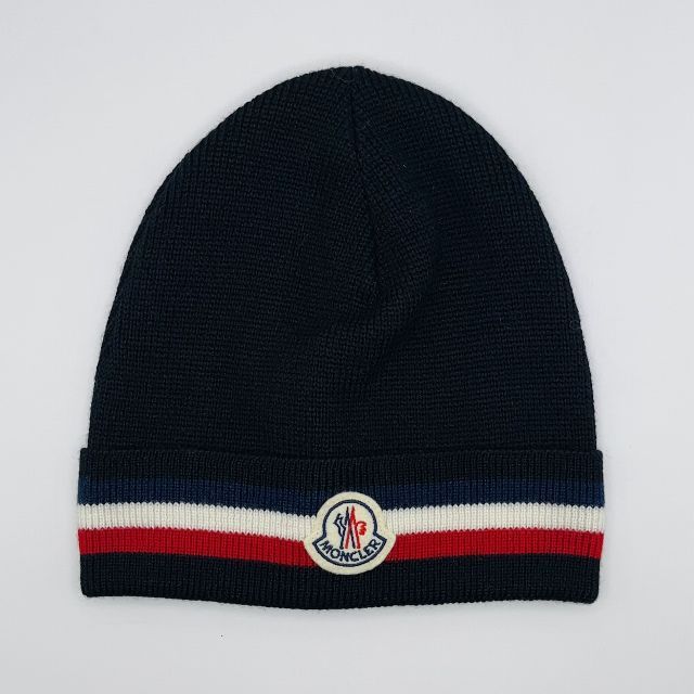 MONCLER LOGO BEANIE I20913B00065 モンクレールロゴビーニー ニットキャップ 南堀江店