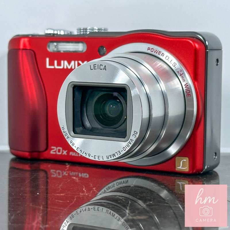 LUMIX 赤 コンパクトデジタルカメラ 20倍ズーム パナソニック LUMIX