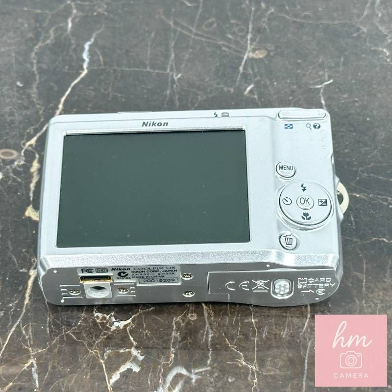 Nikon COOLPIX L15 シルバー 800万画素 光学3倍ズーム NIKKORレンズ