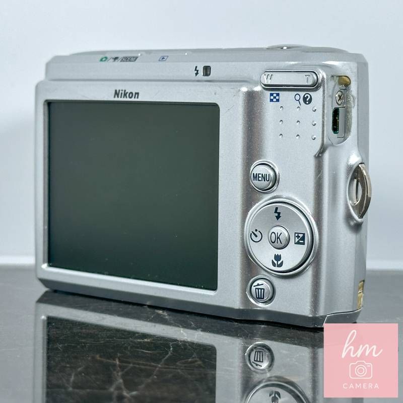 Nikon COOLPIX L15 シルバー 800万画素 光学3倍ズーム NIKKORレンズ