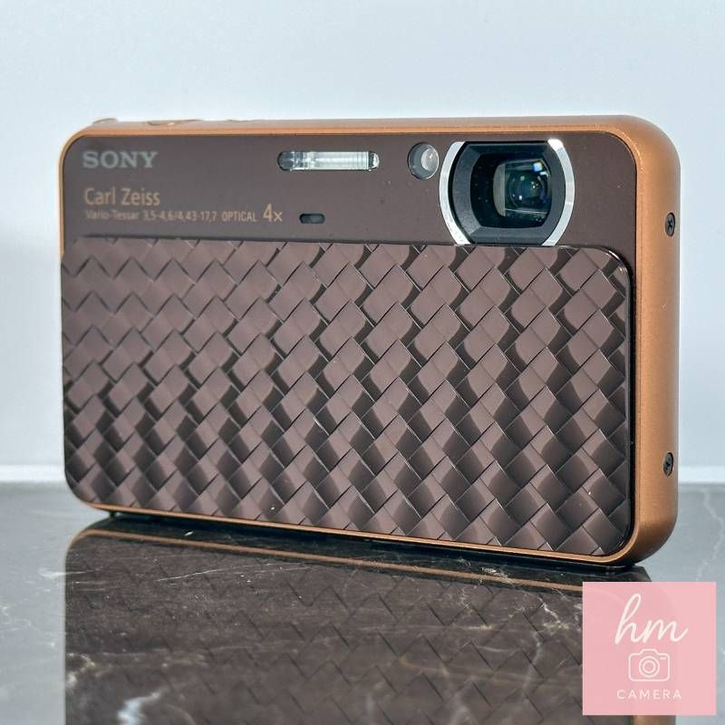 美品】SONY Cyber-shot DSC-T99D ブラウン 1410万画素 光学4倍ズーム