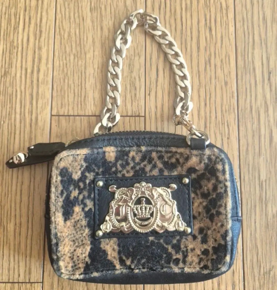 JUICY COUTURE ジューシークチュール レオパード ヒョウ柄 ギャル姫 必須アイテム ヴィンテージ ミニバック ショルダーバッグ 8,811円