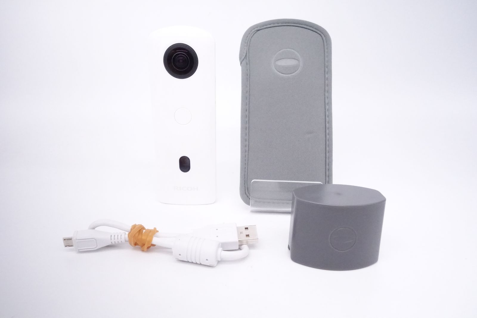 RICOH リコー THETA SC2 WHITE ホワイト 360度全天球カメラ【6N0803】