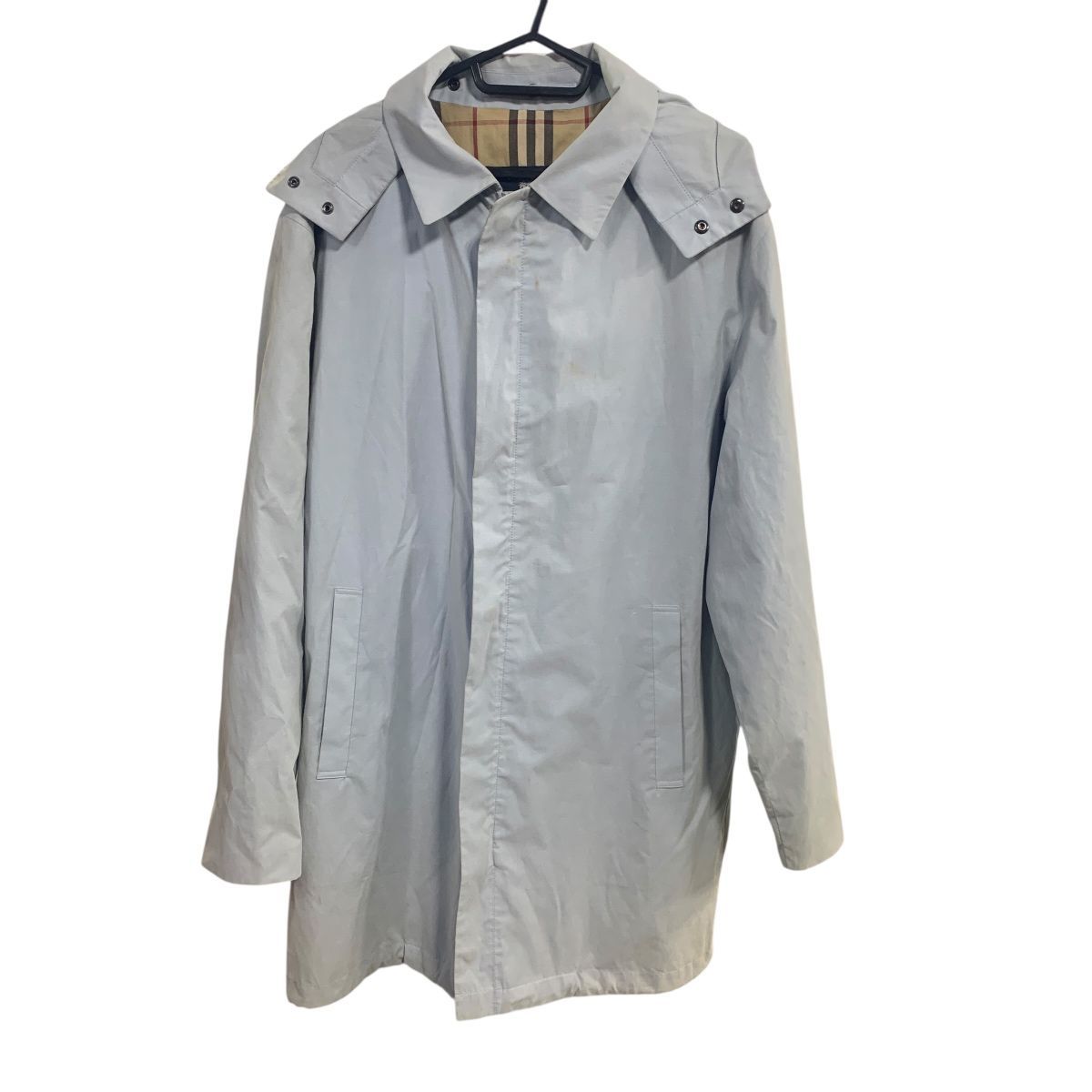 4626 BURBERRYLONDON コート 48REG 中古 バーバリーロンドン フード