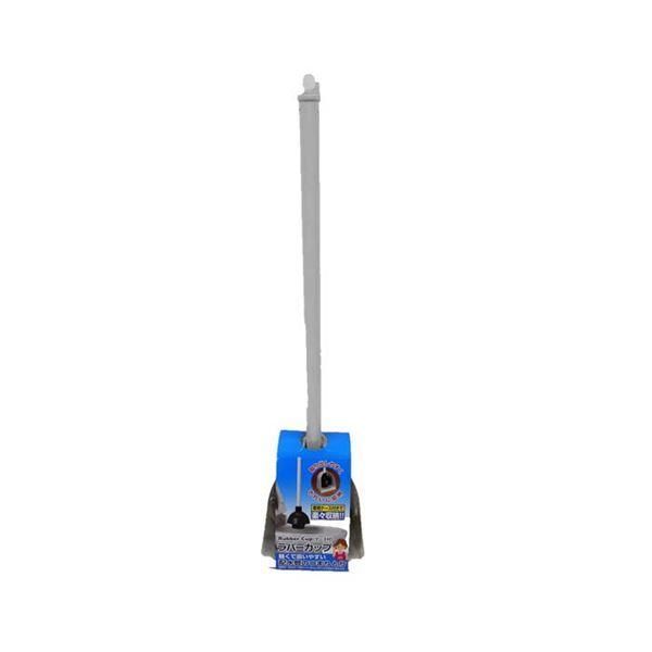 ds-ラバーカップ/トイレ掃除用品 〔約幅16×奥行き16×高さ62cm〕 ケース付き 天然ゴム 排水管のつまりとり 〔24個セット〕