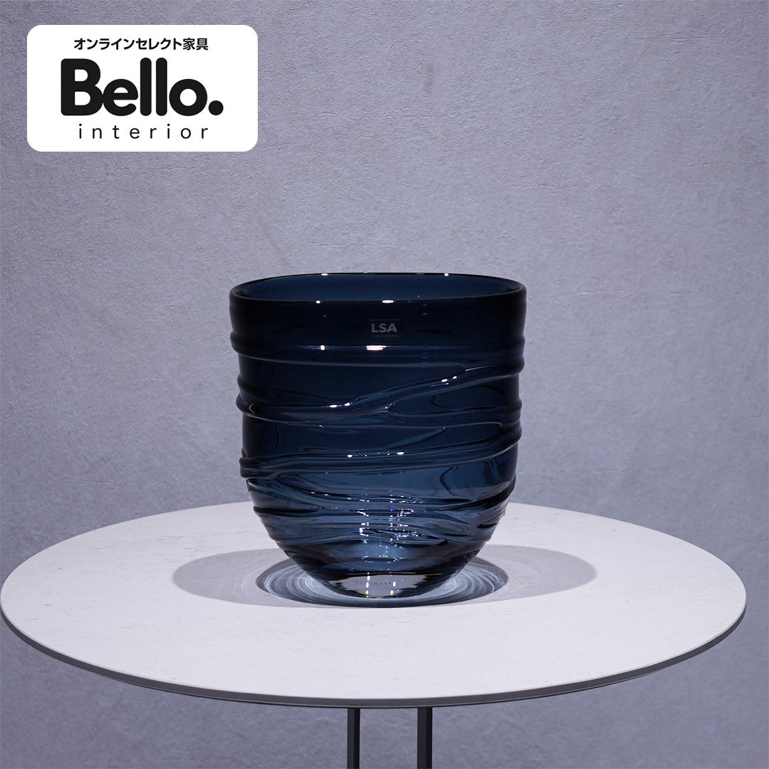 LSA International ガラスベース Yarn Vase H24 フラワーベース 花瓶 オブジェ インテリア 雑貨 小物 モダン / 関連:アクタス Francfranc
