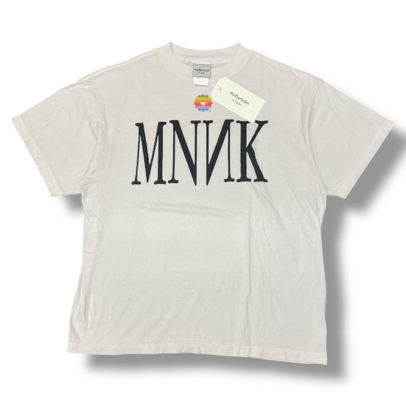 参考上代38,500円 未使用 mononoke・made SS T-SHIRT/MNNK / WHT 半袖Tシャツ カットソー モノノケ・メイド MT-MK8-0000-001 ホワイト M （20951M）