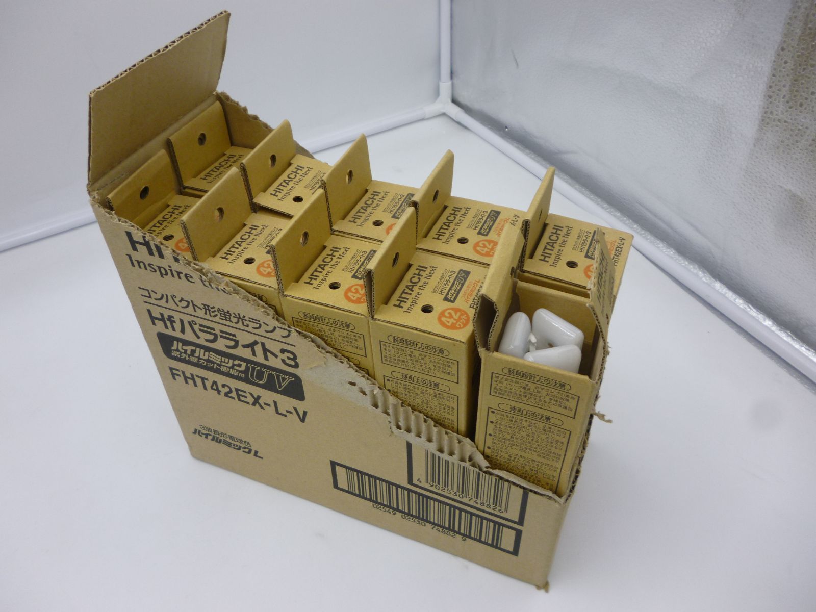 HITACHI コンパクト形蛍光ランプ Hfパラライト3 FHT42EX 7箱 HITACHI