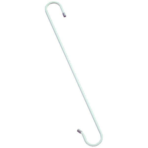 ds-(まとめ) S字フック/フリーフック 〔50cm 2個入〕 ロングタイプ 大型 〔×24個セット〕